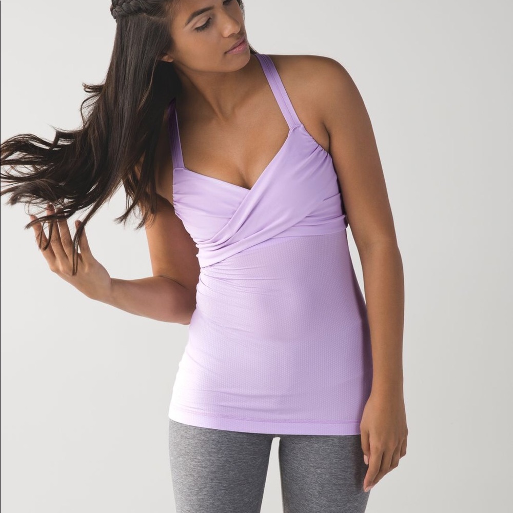LULULEMON WRAP IT UP TANK!!! Size 6🥰🥰🥰
